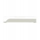 Porta Frios 24x16x4,5cm De Polipropileno Com Tampa De Poliestireno Off-White